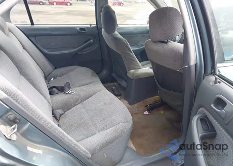 2000 Honda Civic Lx z USA, uszkodzony, nr VIN 1HGEJ6678YL057178